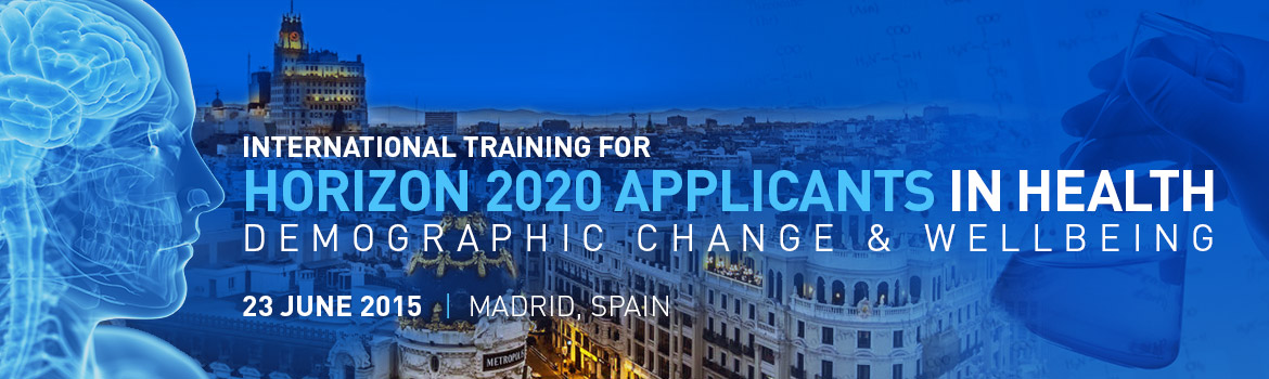 International Training for Horizon 2020 Applicants in Health, Demographic Change and Wellbeing