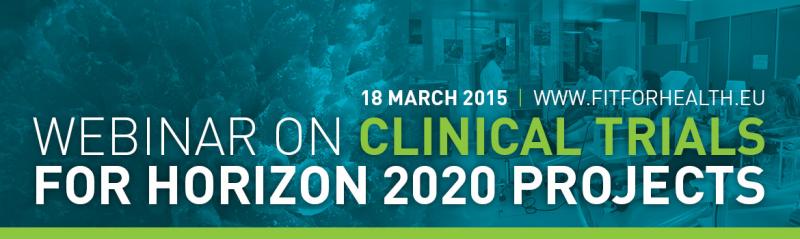 Webinar on Clinical trials in H2020