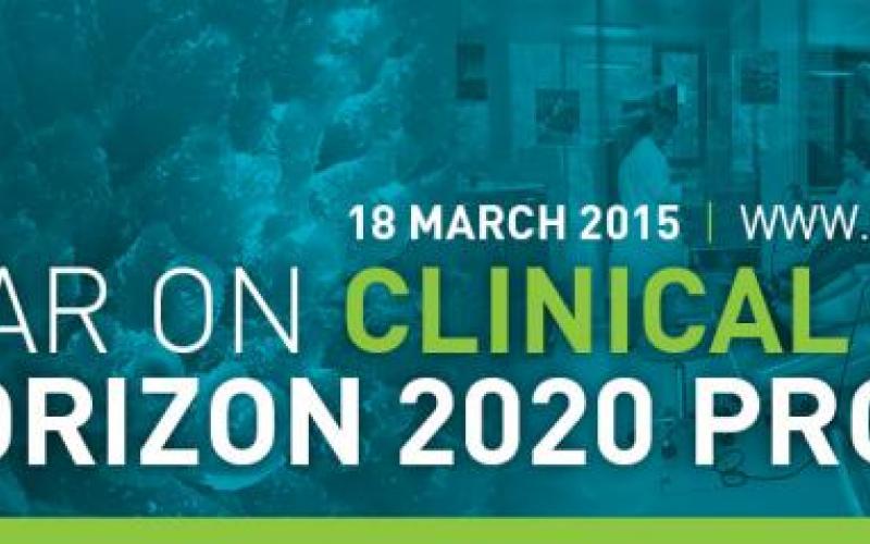 Webinar on Clinical trials in H2020